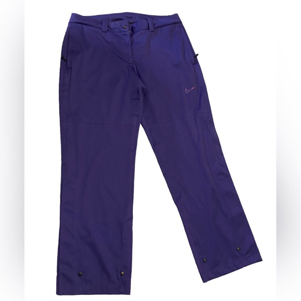 Nike Golf Wm’s Sz Lrg Purple Storm Fit 10 Waterproof Golf Pants